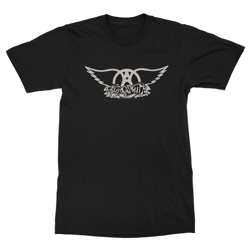 aerosmith-white-wings-t-shirt-schwarz-wei-es-logo image 1