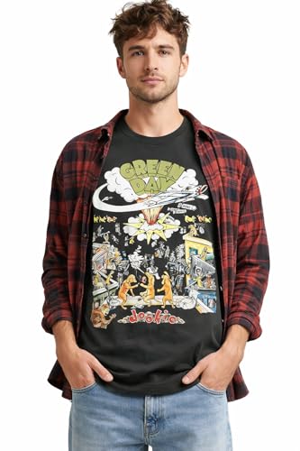 amplified-green-day-dookie-t-shirt-charcoal-gr-e-s image 5
