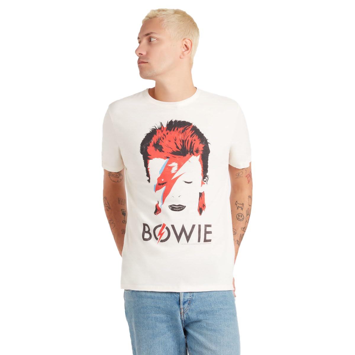 amplified-david-bowie-aladin-sane-t-shirt-wei-baumwolle image 3