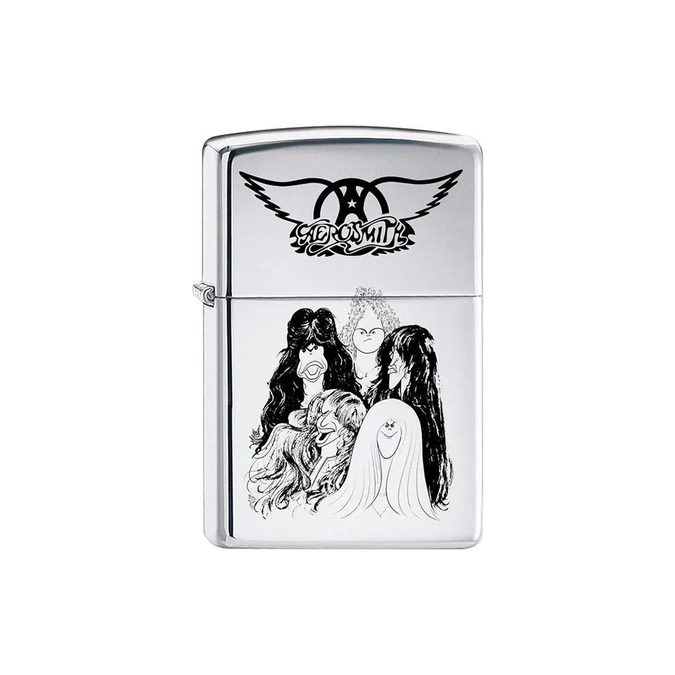 aerosmith-draw-the-line-zippo-chrom-feuerzeug image 1