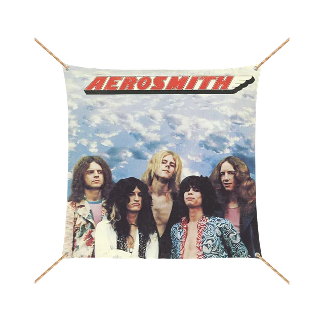 aerosmith-wall-flag-polyester-fahne-60x60-cm-deb-t-cover image 1