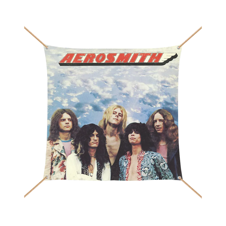 aerosmith-wall-flag-polyester-fahne-60x60-cm-deb-t-cover image 1