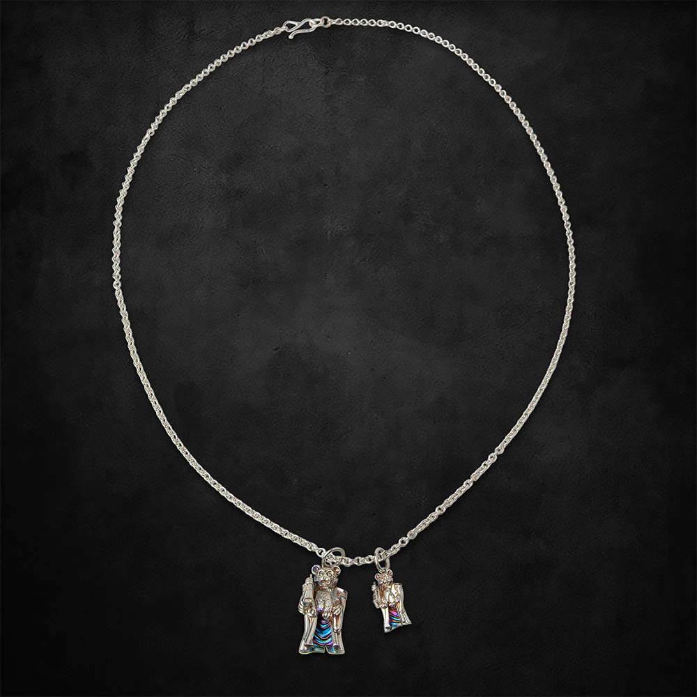 aerosmith-x-distefano-teddy-bear-charm-bronze-klein image 8