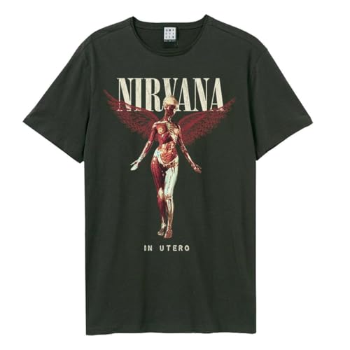 amplified-in-utero-nirvana-t-shirt-kohle-xl-baumwolle image 2