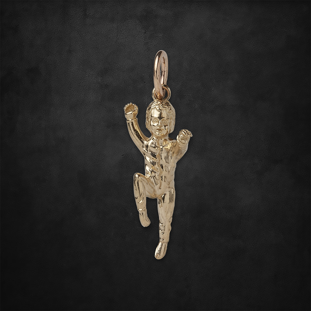 aerosmith-x-distefano-baby-face-charm-anhaenger-bronze-klein image 1