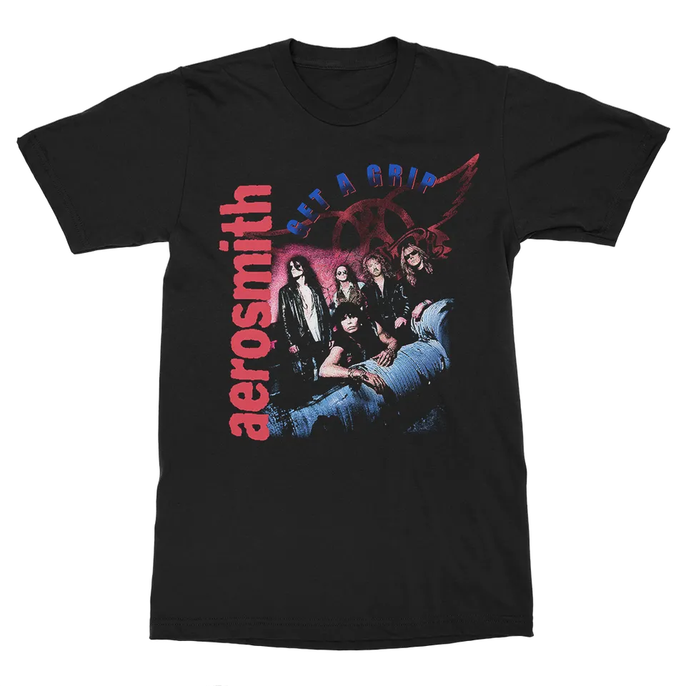 aerosmith-gotta-love-it-t-shirt-schwarz-get-a-grip image 1