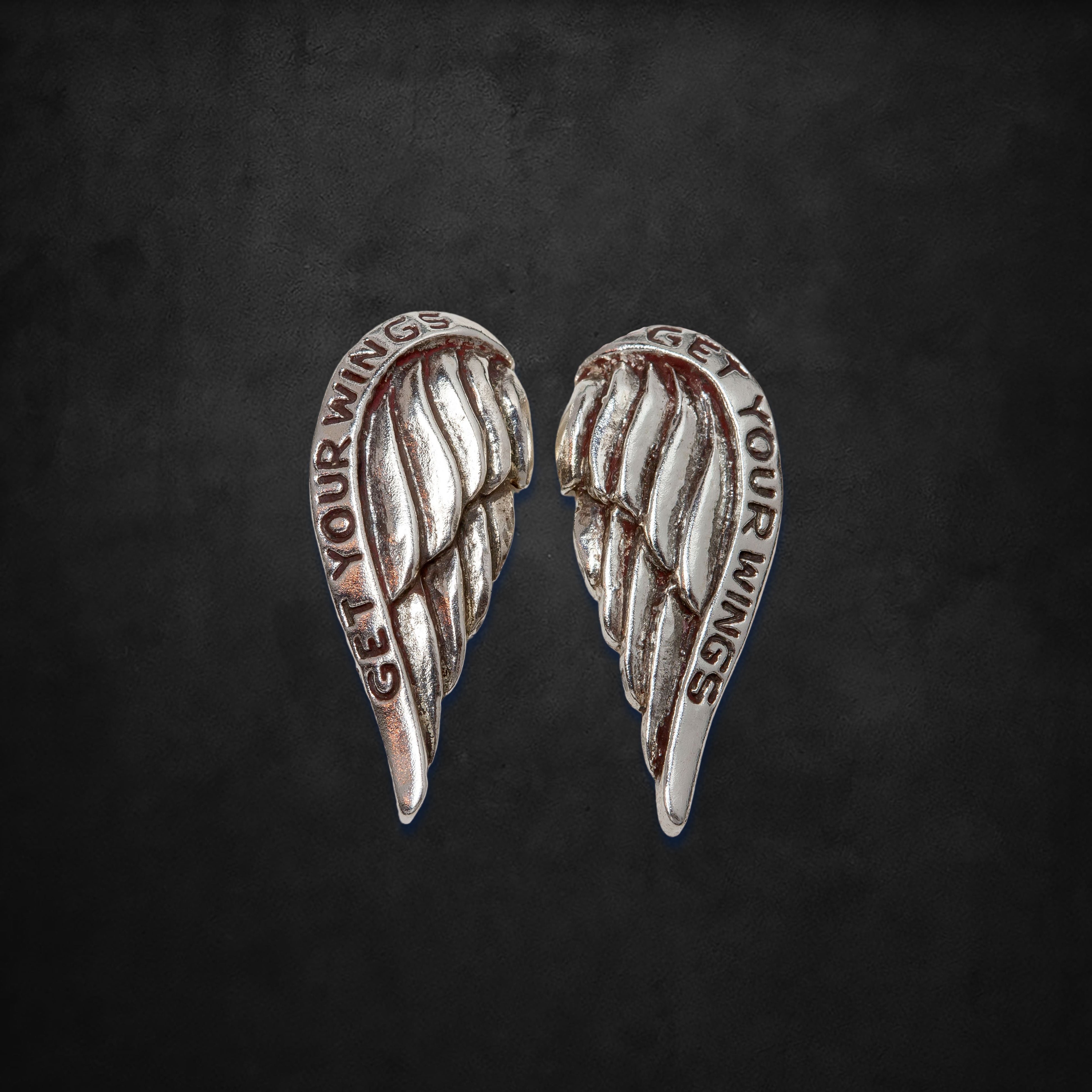 aerosmith-x-distefano-feathered-wings-ohrringe-sterlingsilber-paar image 2