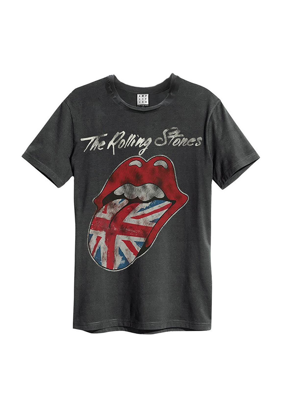 amplified-rolling-stones-uk-tongue-t-shirt-s-herren image 1