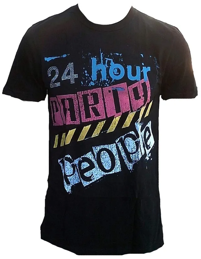 amplified-24-hour-party-people-t-shirt-gr-m-nieten image 1
