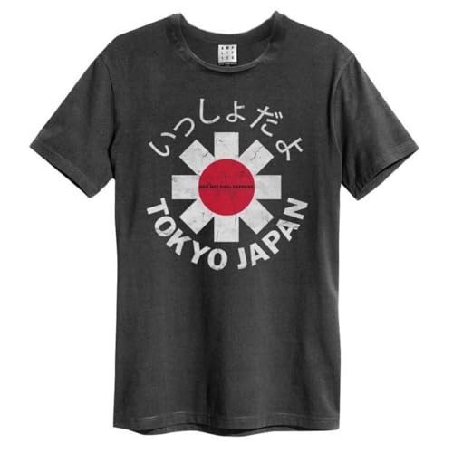 amplified-tokyo-japan-t-shirt-holzkohle-gr-xl-baumwolle image 2