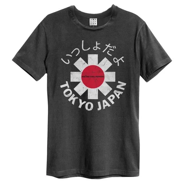 amplified-tokyo-japan-t-shirt-holzkohle-gr-xl-baumwolle image 1