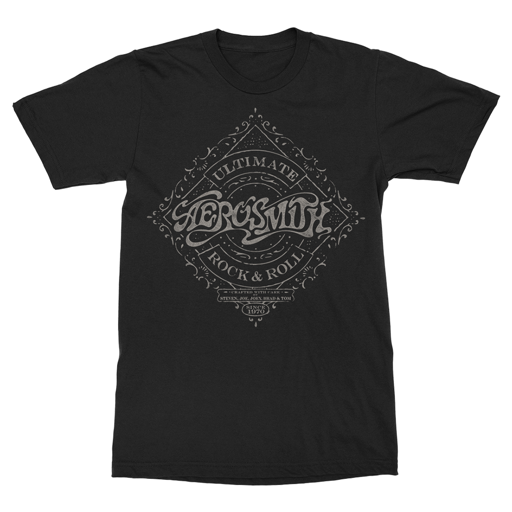 aerosmith-ultimate-t-shirt-schwarz-unisex-logo image 1