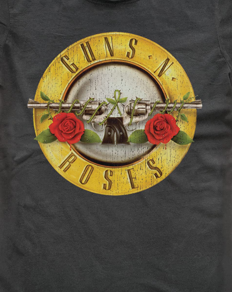 amplified-guns-n-roses-drum-band-t-shirt-grau-herren image 3