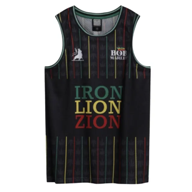 amplified-basketball-bob-marley-iron-lion-zion-jersey-xxxl image 1