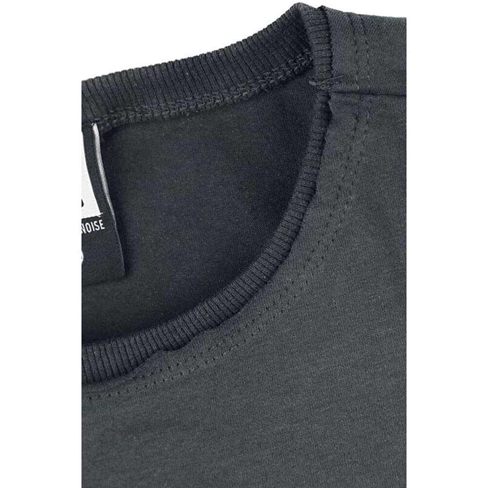 amplified-nirvana-four-square-smiley-t-shirt-charcoal image 5