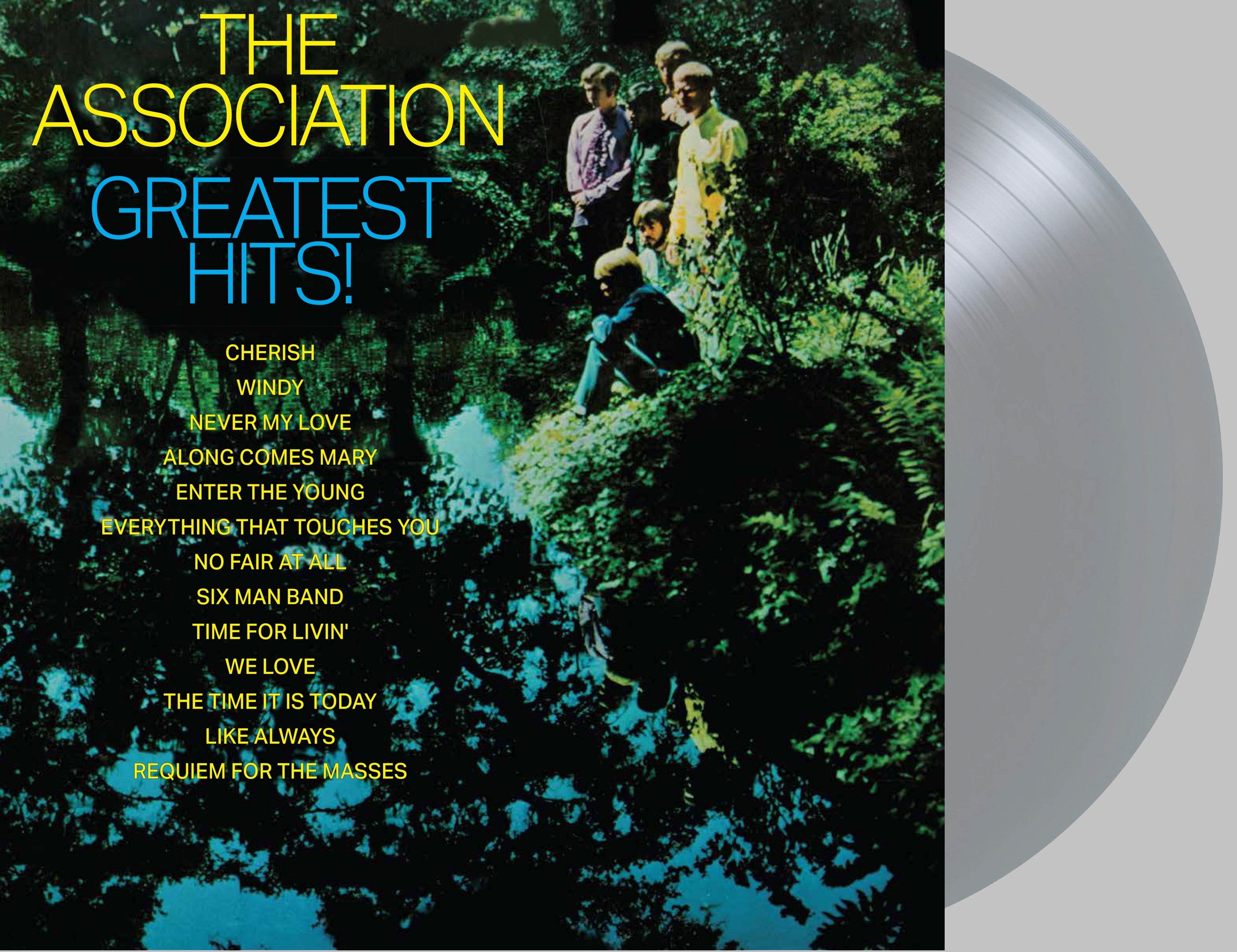 the-association-greatest-hits-schallplatte-silbernes-metallic-vinyl image 1