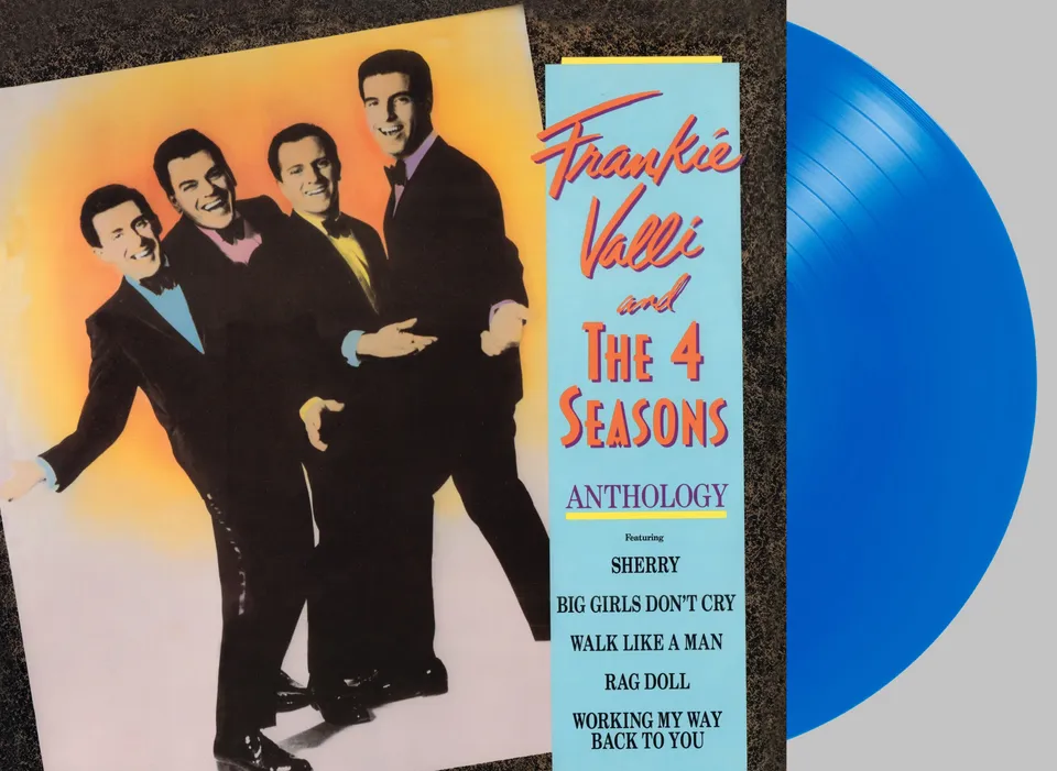 frankie-valli-the-4-seasons-anthology-lp-clear-blue-vinyl image 1