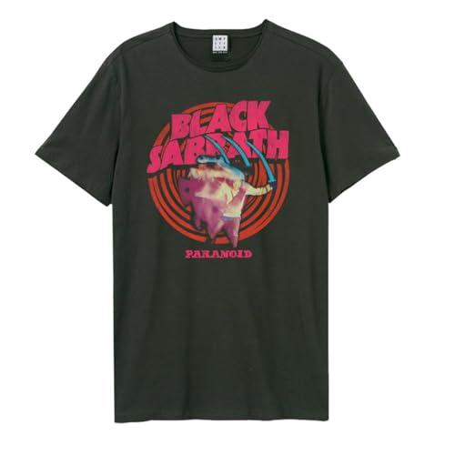amplified-black-sabbath-t-shirt-unisex-dunkelgrau-retro-l image 6