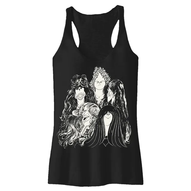 aerosmith-draw-the-line-tank-top-damen-schwarz-album-print image 1