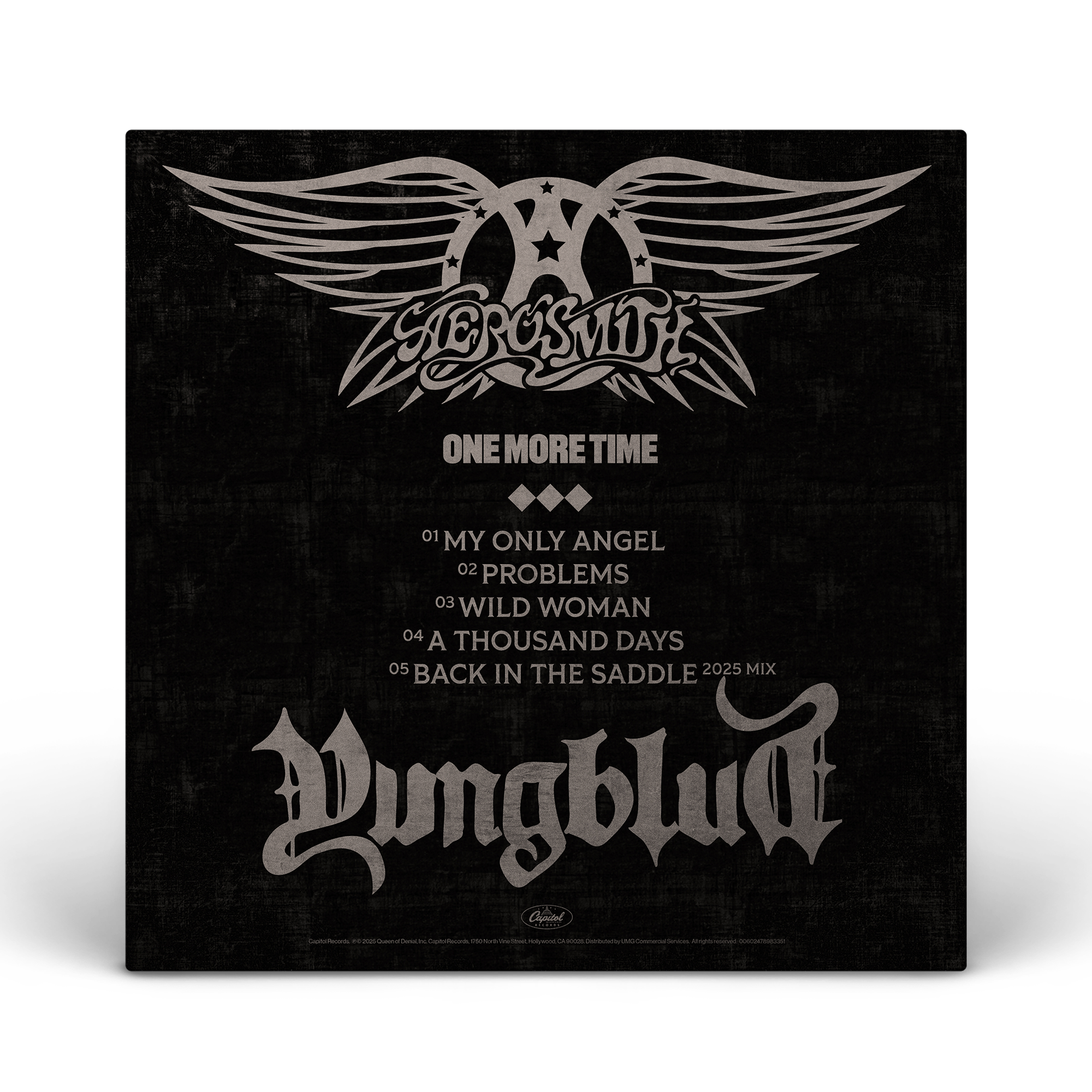 aerosmith-yungblud-one-more-time-vinyl-rot-ep-poster image 3