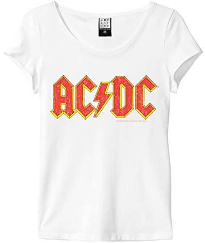 amplified-acdc-logo-t-shirt-grau-damen-xs image 4