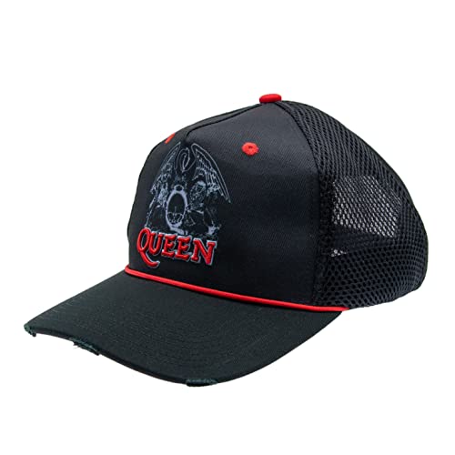 amplified-trucker-band-logo-cap-schwarz-snapback-mesh image 7