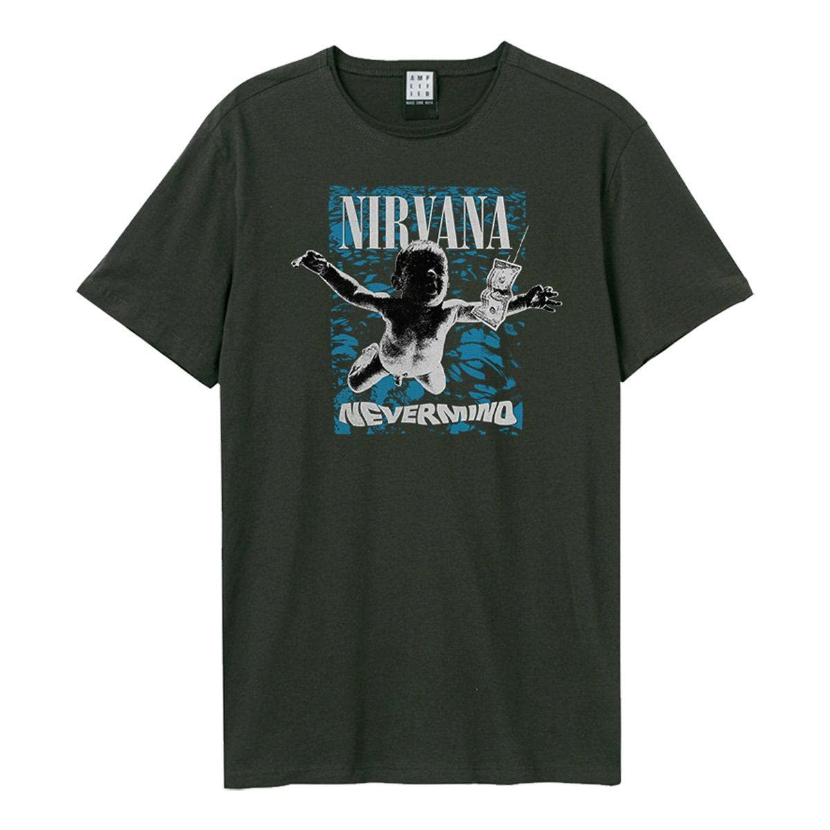 amplified-nirvana-nevermind-t-shirt-charcoal-s-baumwolle image 4