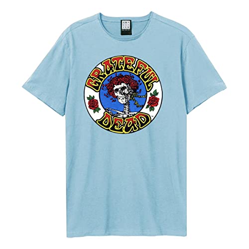 amplified-grateful-dead-stealie-logo-t-shirt-schwarz-baumwolle image 4