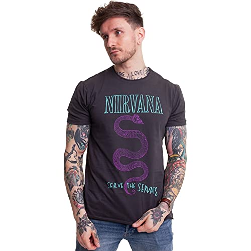 amplified-nirvana-serve-the-servants-t-shirt-l-grau image 5