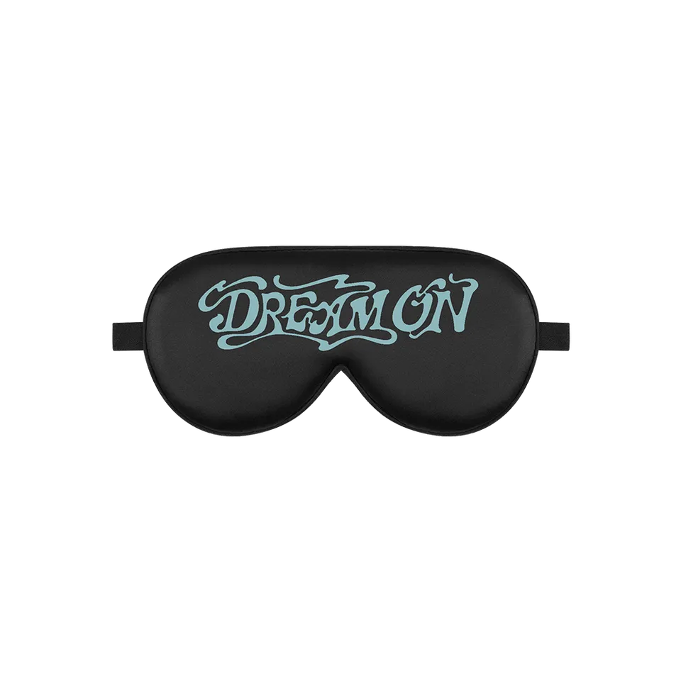 aerosmith-dream-on-schlafmaske-schwarz-kunstseide image 1