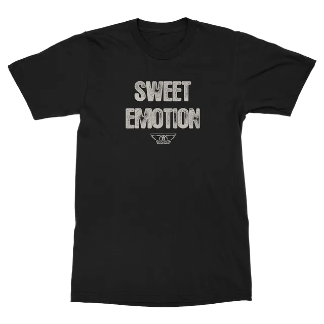 aerosmith-sweet-emotion-lyric-t-shirt-schwarz-unisex image 1