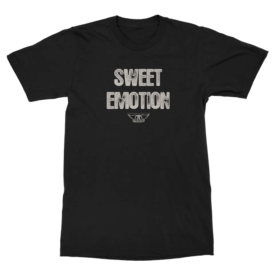 aerosmith-sweet-emotion-lyric-t-shirt-schwarz-unisex image 1