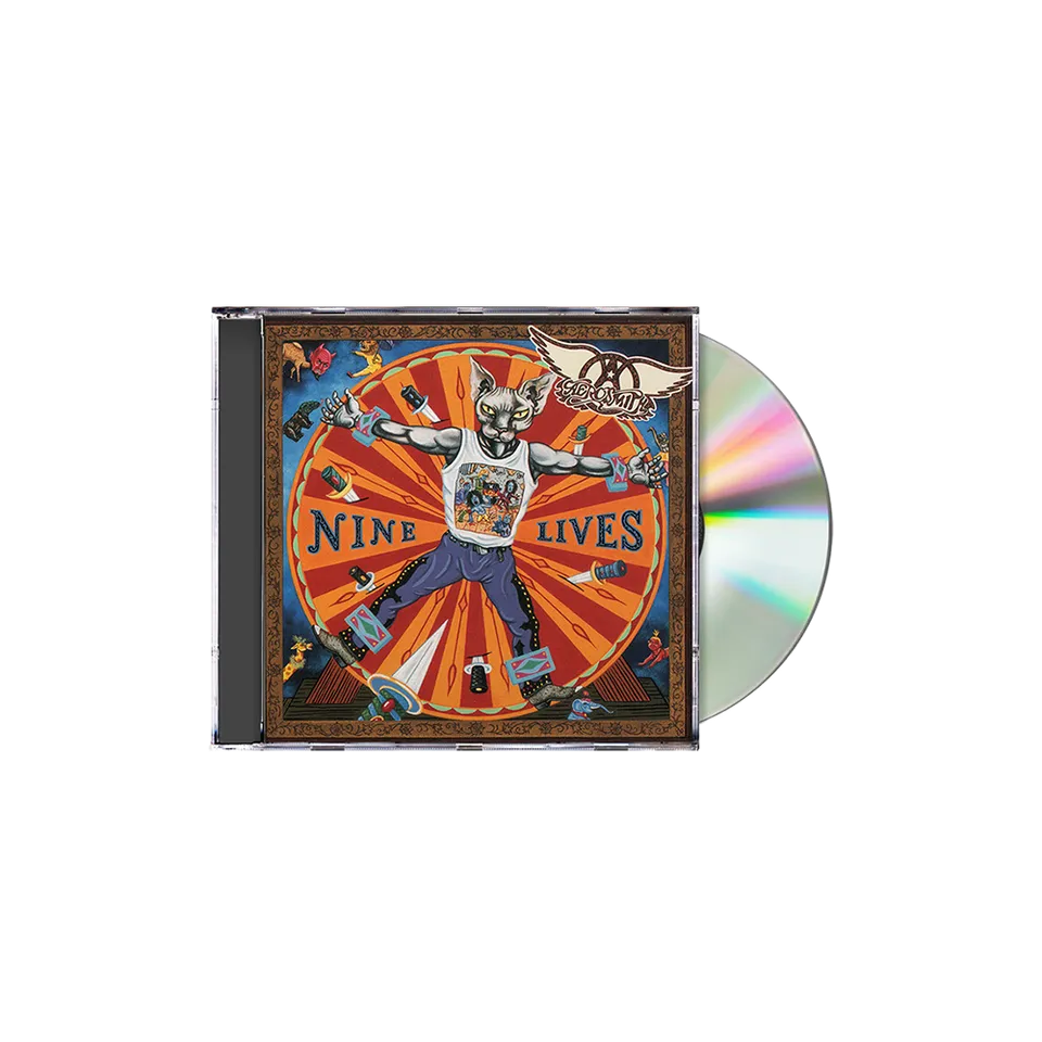 aerosmith-nine-lives-cd-album-1997-mit-pink-13-songs image 1