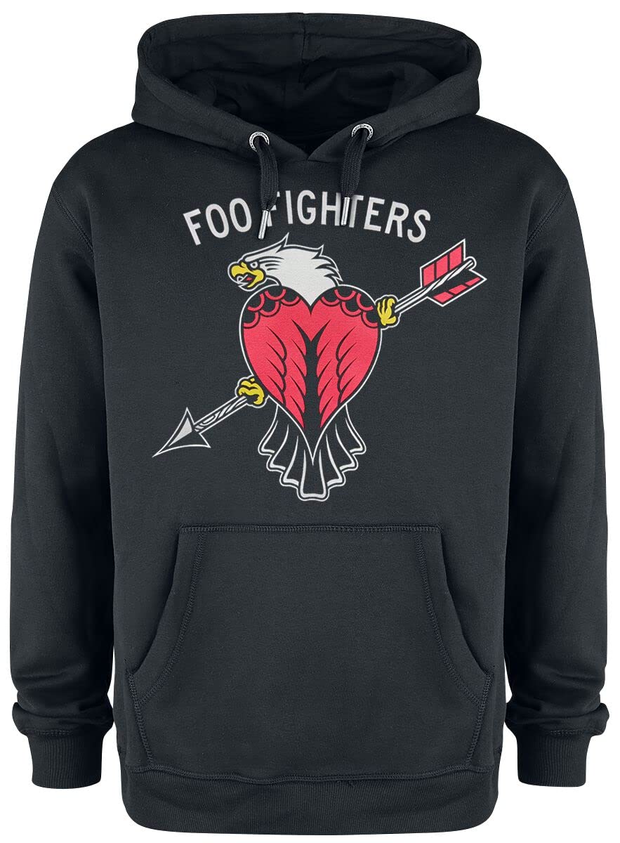 amplified-foo-fighters-eagle-tattoo-hoodie-schwarz-herren image 1