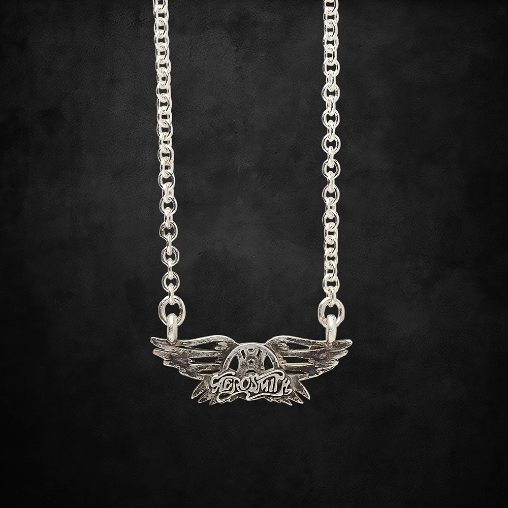 aerosmith-x-distefano-classic-wings-halskette-18-silber image 1