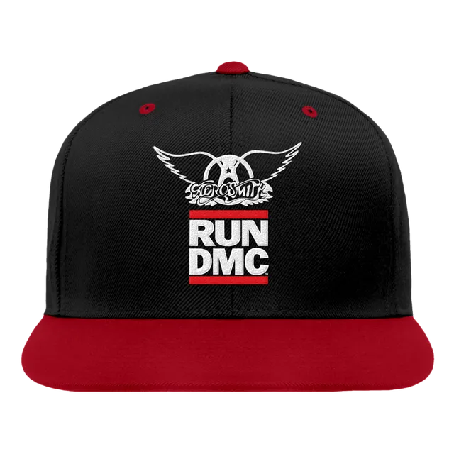 aerosmith-x-run-dmc-snapback-walk-this-way-schwarz-rot image 1