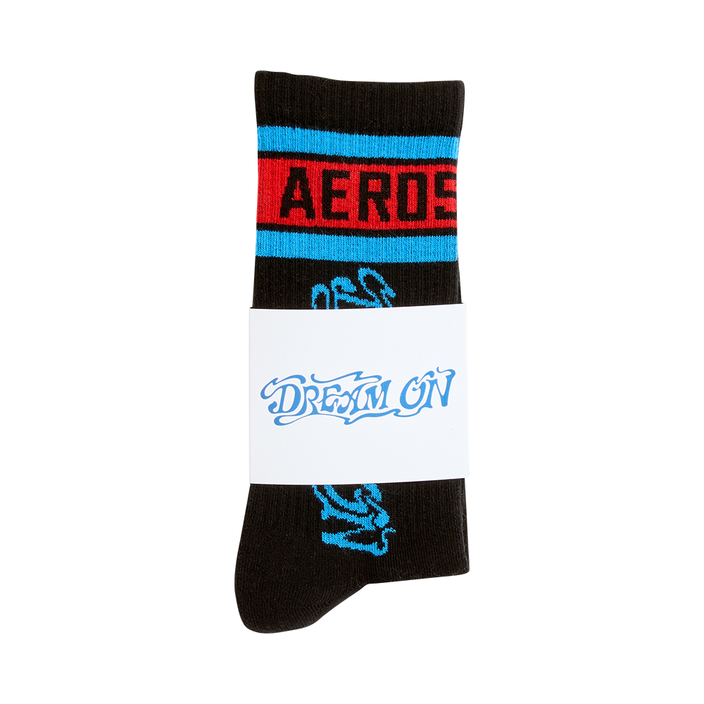 aerosmith-dream-on-socken-schwarz-baumwolle-crew image 5