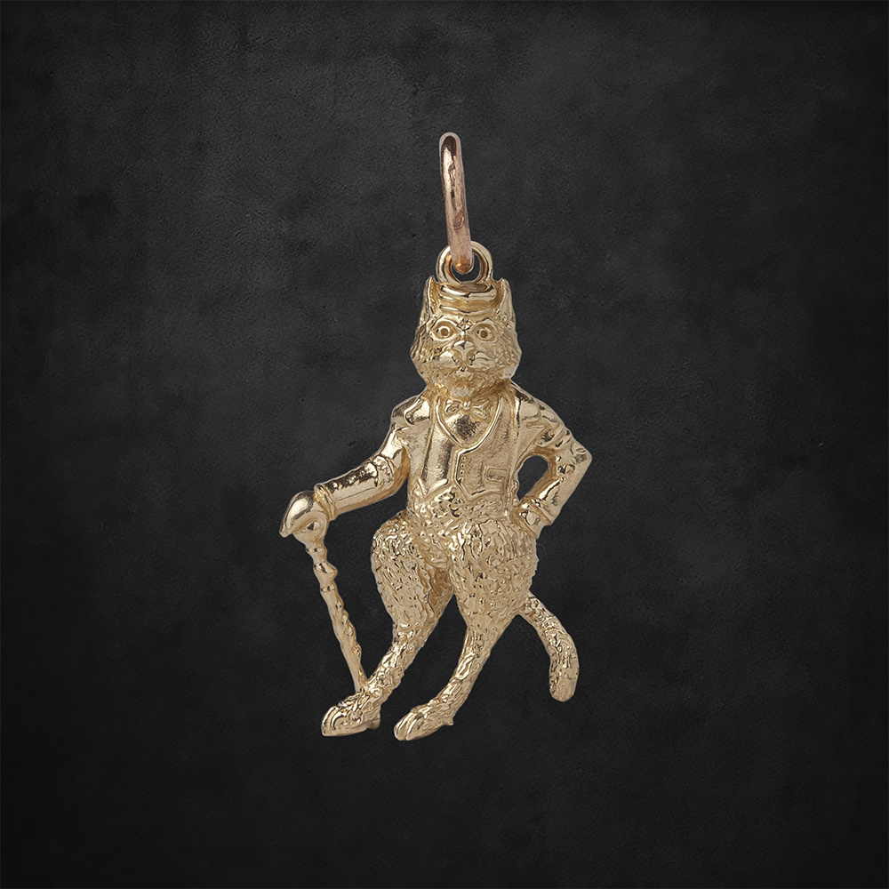 aerosmith-dandy-cat-charm-anh-nger-toys-small-bronze image 1