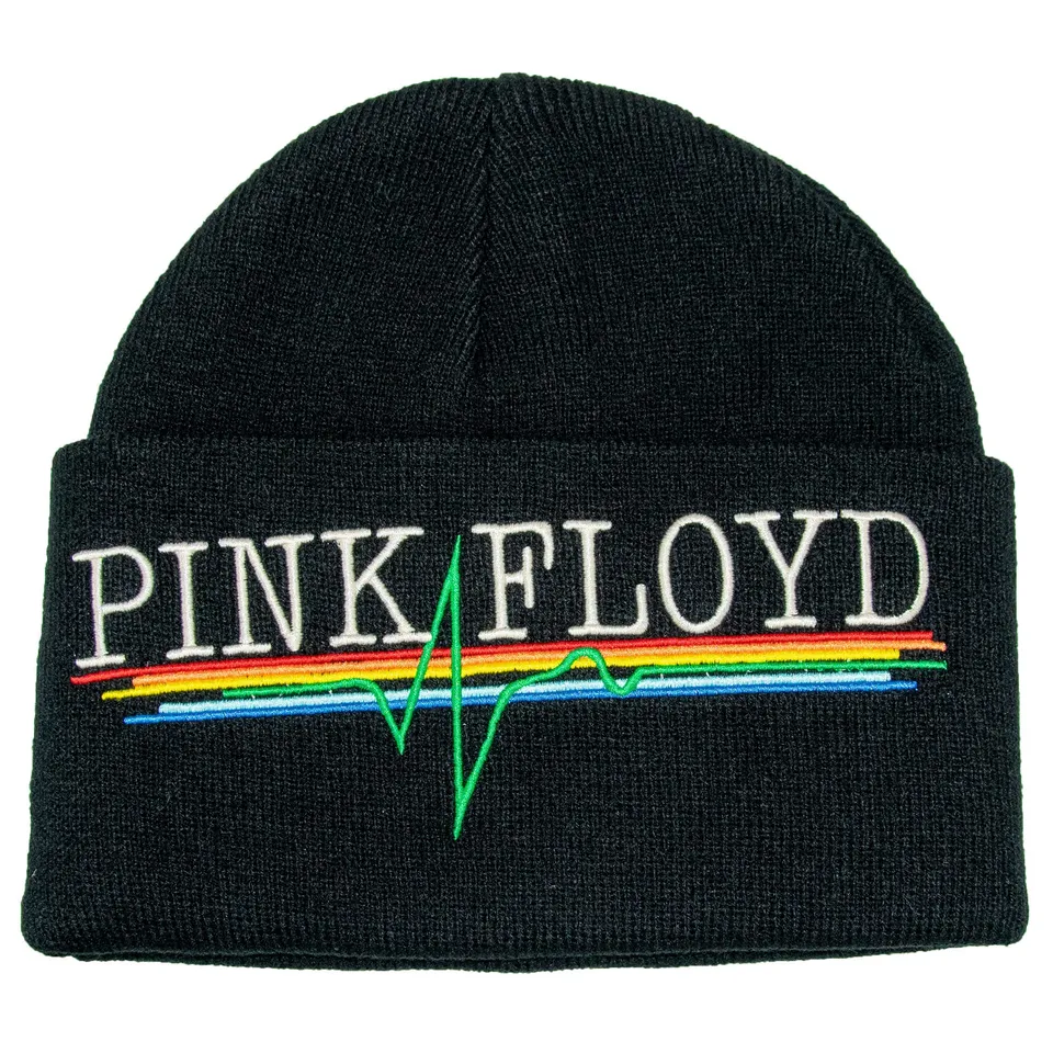 amplified-beanie-pink-floyd-heart-beat-m-tze-schwarz image 1