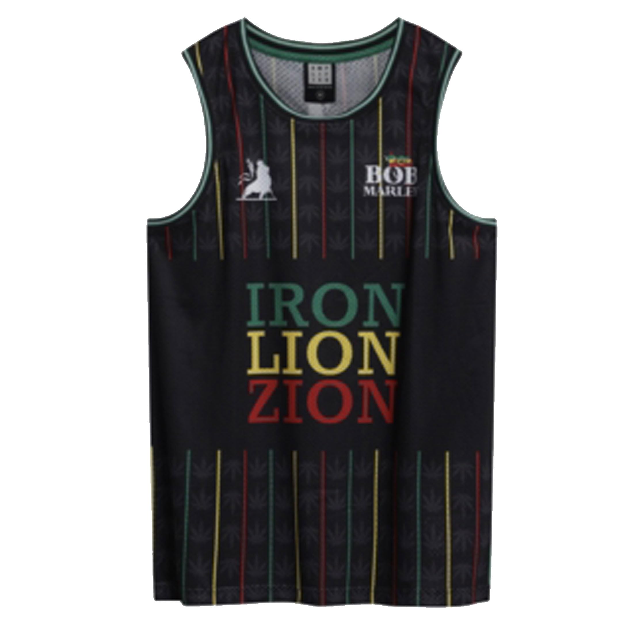 amplified-basketball-bob-marley-iron-lion-zion-jersey-xxxl image 1