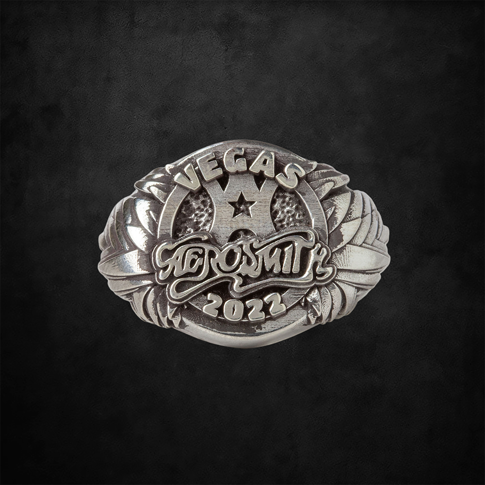 aerosmith-x-distefano-50th-anniversary-signet-ring-silber-vegas image 2