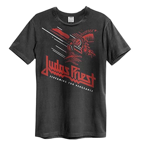amplified-judas-priest-vengeance-t-shirt-holzkohle-baumwolle image 5