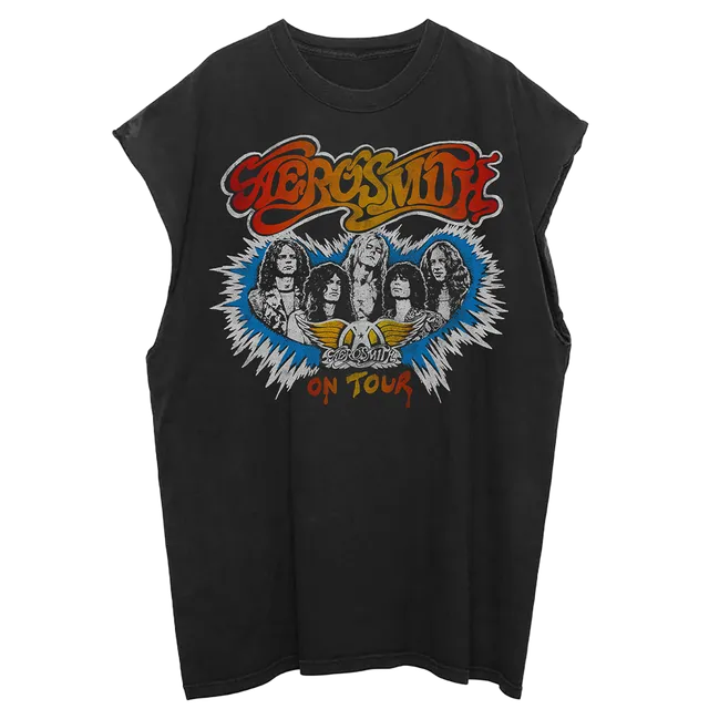 aerosmith-1979-sleeveless-t-shirt-night-in-the-ruts-schwarz image 1