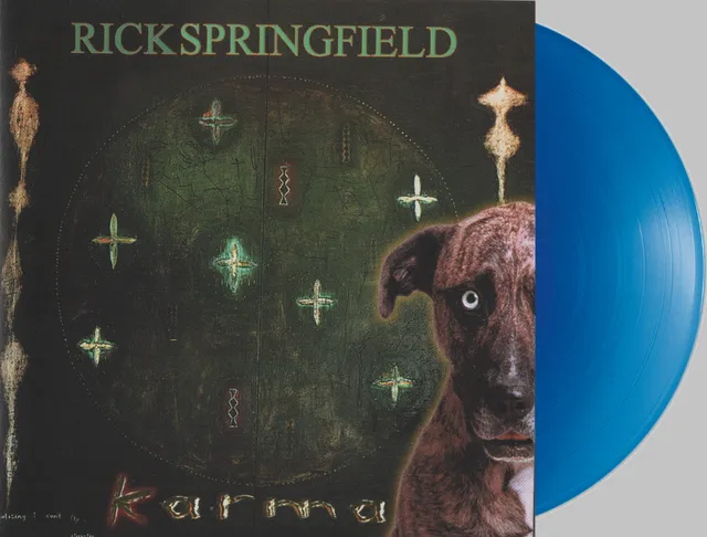 rick-springfield-karma-vinyl-lp-clear-cobalt-blue-limitiert image 1