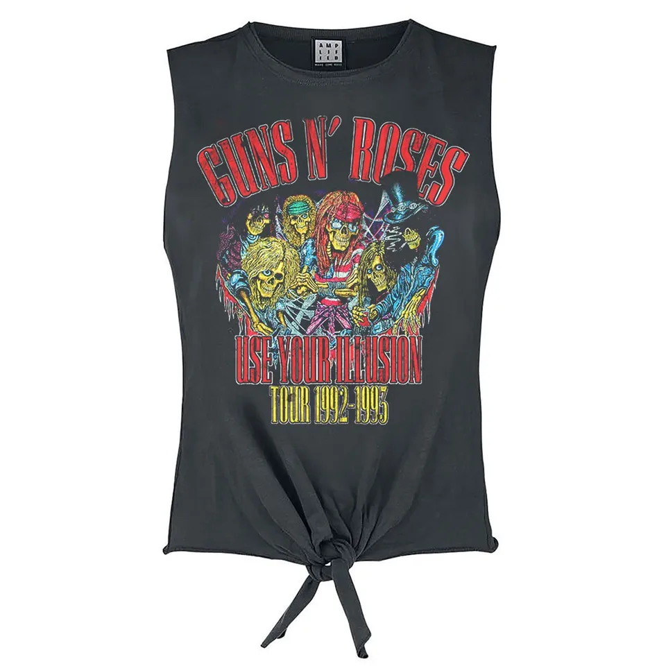 amplified-guns-n-roses-top-damen-use-your-illusion-baumwolle image 1