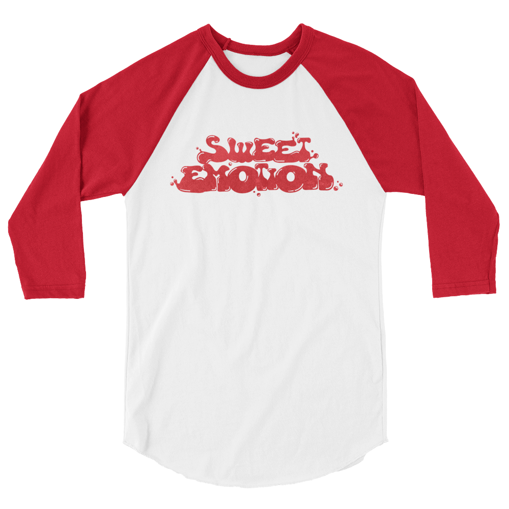 aerosmith-sweet-emotion-raglan-longsleeve-shirt-rot image 1