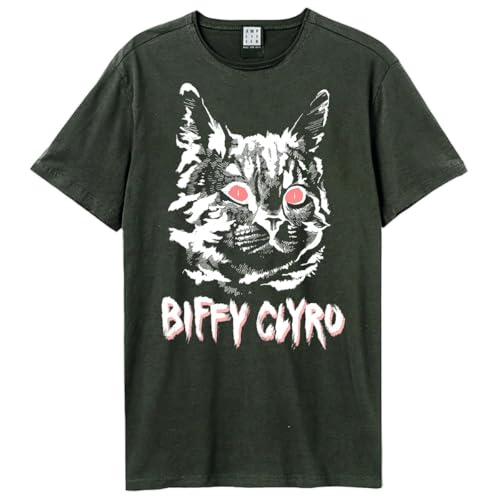amplified-biffy-clyro-black-cat-t-shirt-baumwolle image 6