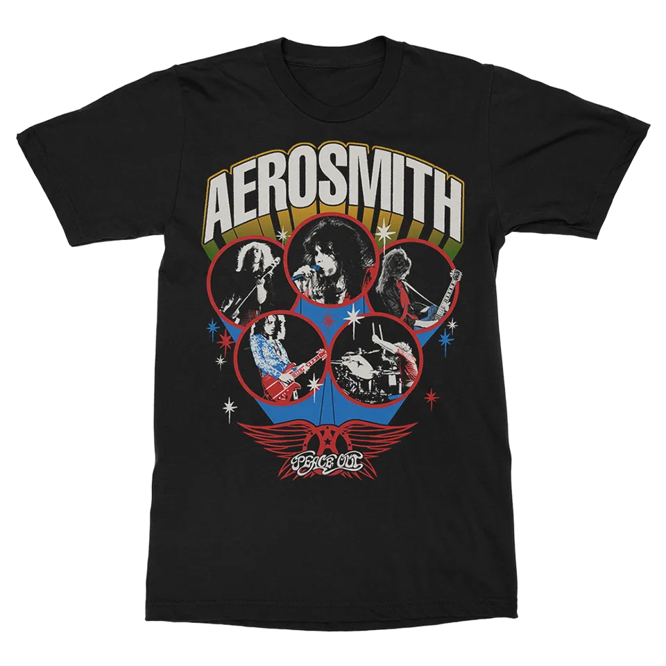 aerosmith-peace-out-tour-t-shirt-unisex-schwarz image 1