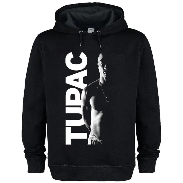 amplified-tupac-portrait-hoodie-gr-e-m-kapuzenpullover-fleece image 1