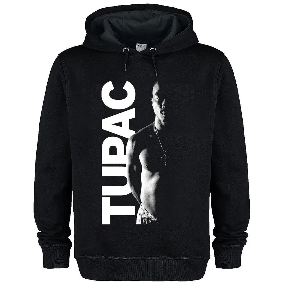 amplified-tupac-portrait-hoodie-gr-e-m-kapuzenpullover-fleece image 1